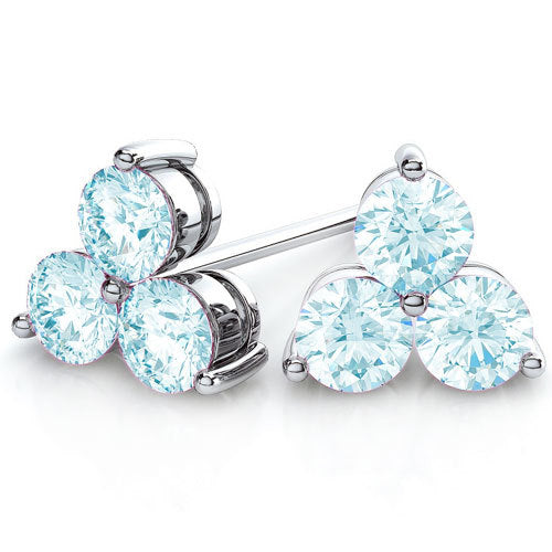 Triple Play Swarovski® Crystal Earrings
