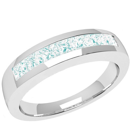 Modern Swarovski® Crystal Channel Ring