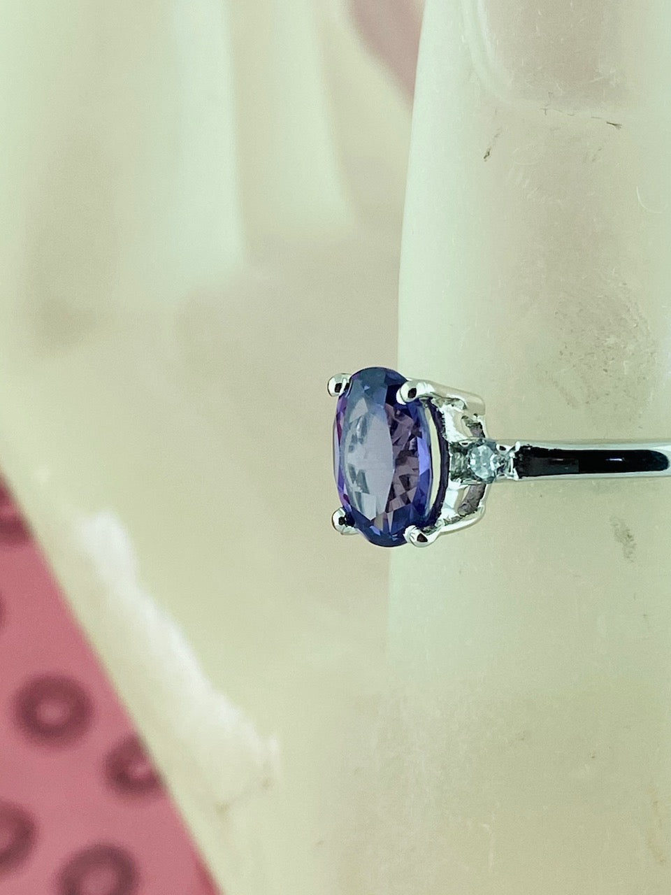 Genuine Alexandrite Stone & Swarovski® Crystal